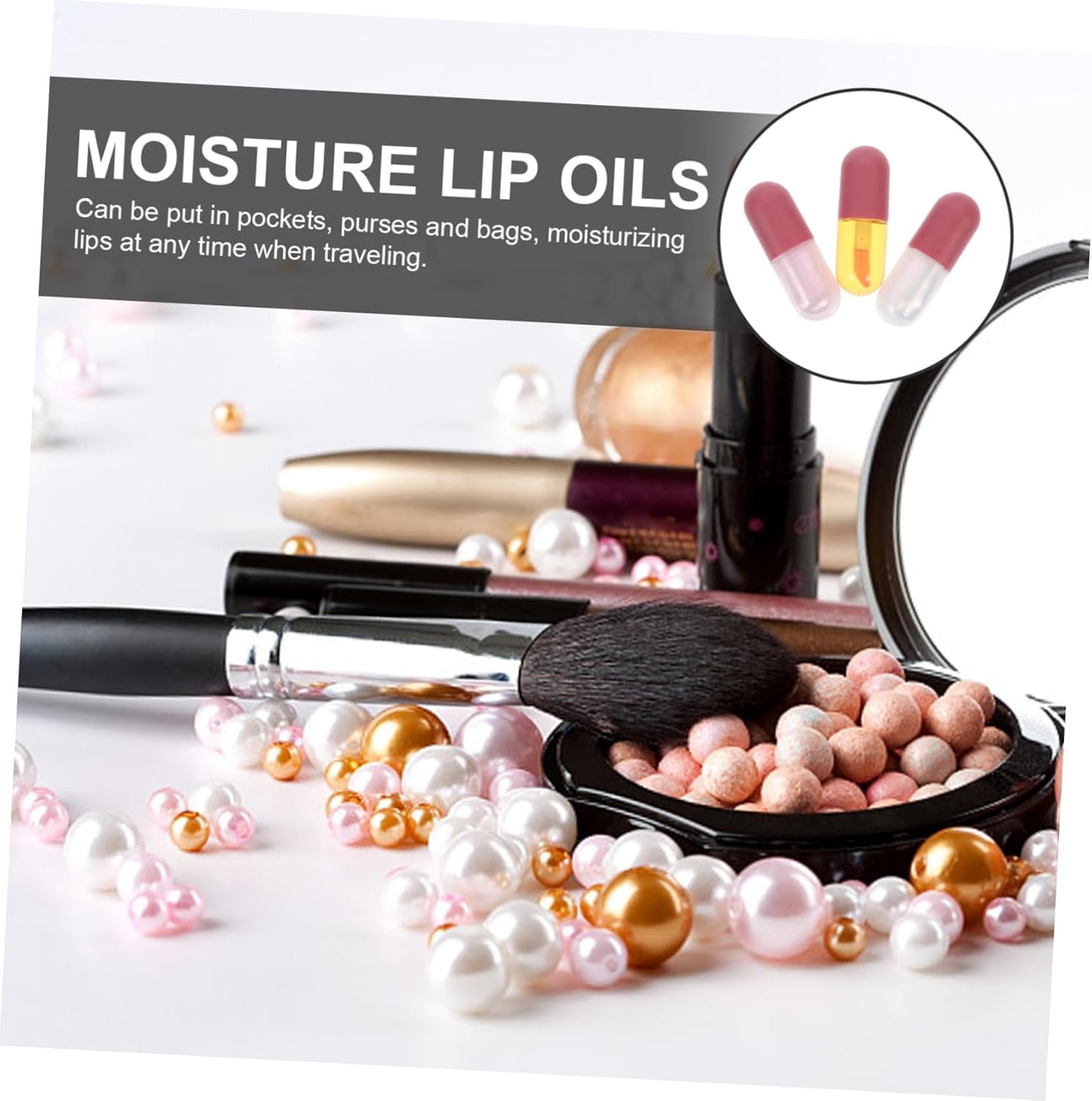 Pack of 3 Lip Plumping Lip Tint Lips Plumper Lip Care Oils Lip Enhancer Plumper Lipstick Lip Oils Lip Gloss Lip Pomades Lip Liquid Box Plastic