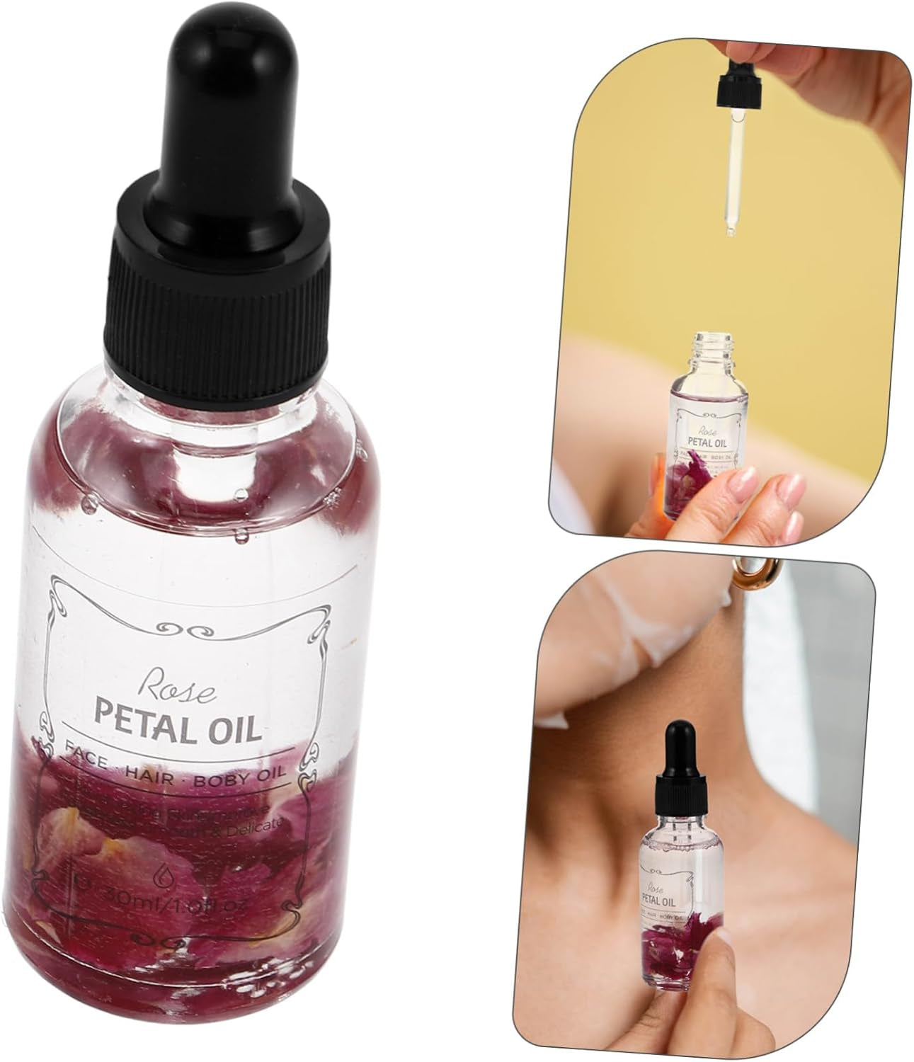 Rosehip Oil for Face Hair Nourishment Skin Brightening Relaxation Essential Oil