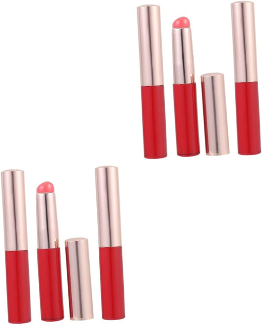 Sets Lip Brush Applicator Set for Women Mini Travel Makeup Tool Lipstick Brush for Lip Cream Gloss and Balm Pcs